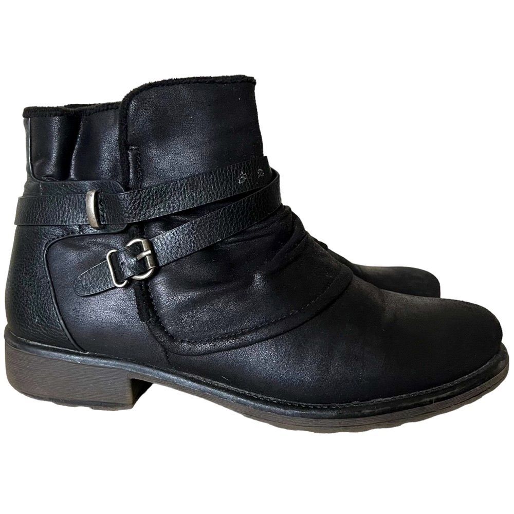 BareTraps Selyna Ankle Black Bootie women’s Sz 9.5